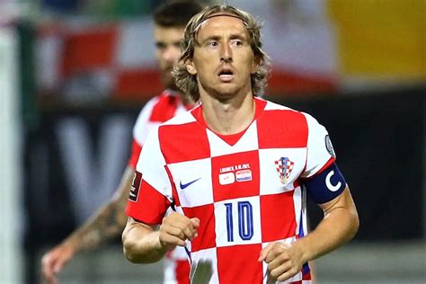 Fifa World Cup Times Up Croatia And Real Madrid Star Luka Modric Set