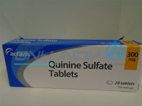 BUY Quinine Sulphate 300mg By Actavis Accord UK At Best Price Available