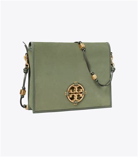 Miller Suede Messenger Women S Designer Crossbody Bags Tory Burch