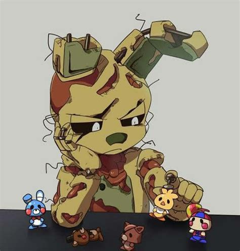 Springtrap Wiki Five Nights At Freddy Amino Br Amino