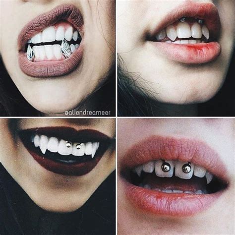 Vampire Bite Piercings