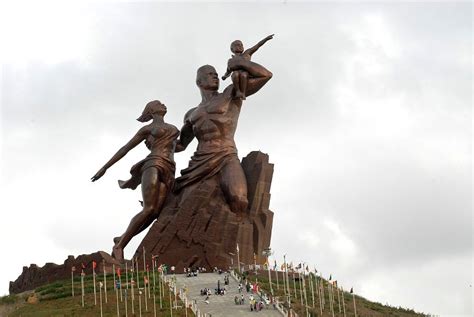 The African Renaissance Monument in Dakar, Senegal