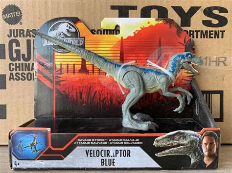 Jurassic World Fallen Kingdom Velociraptor Blue Mattel Frete Grátis