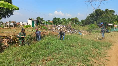 Sektor 5 Citarum Harum Karbak Pembersihan Bantaran Sungai Citarum