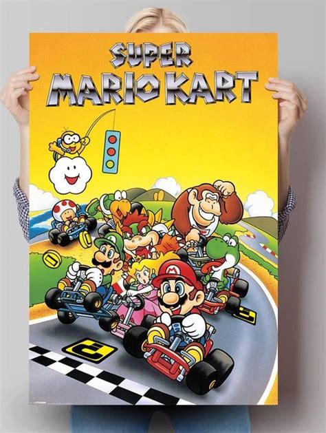 Reinders Super Mario Kart Poster X Cm Bol