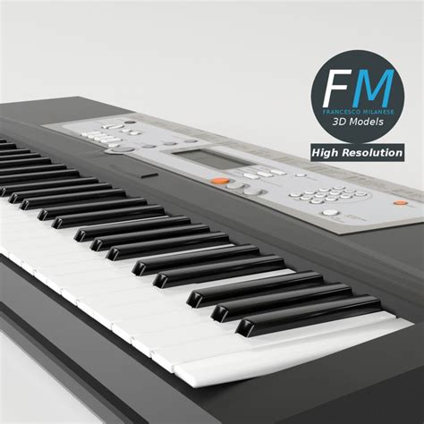 Electronic piano keyboard