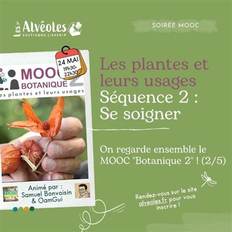 Les Plantes Et Leurs Usages Et Si On Suivait Ensemble Le Mooc