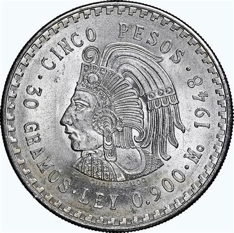 Cinco Pesos Silver Coin Value Informacionpublica Svet Gob Gt