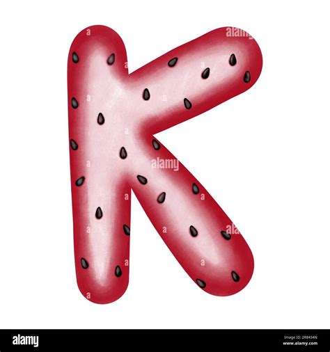 Watermelon Alphabet Letter K Clipartsummer Watermelon Alphabet