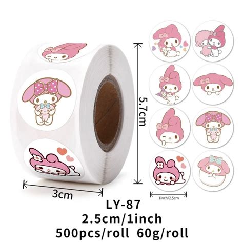 Jual Sticker Roll Sanrio Isi Pcs Shopee Indonesia