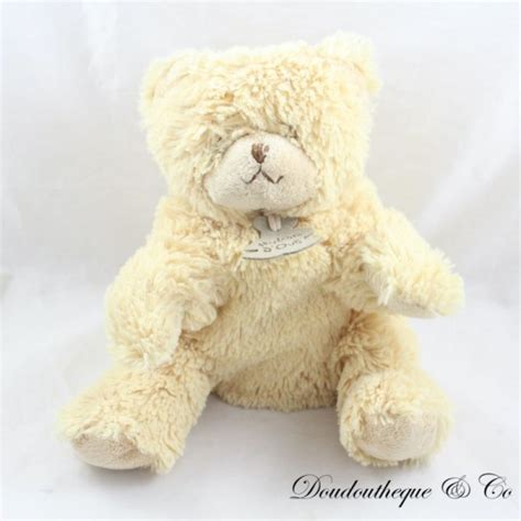 Doudou Marionnette Ours Histoire D Ours Beige Cm Sos Doudou