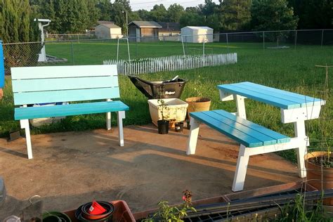 Convertible Picnic Table Ana White