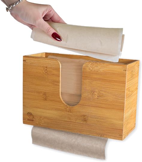 Ebun Bamboo Paper Towel Dispenser Multifold C India Ubuy