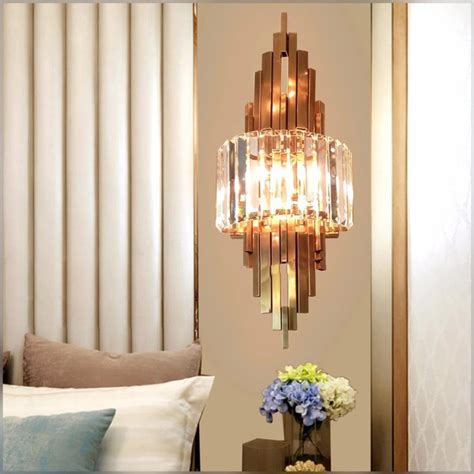 Jual Lampu Hias Dinding Premium Modern Elegant Crystal Cleopatra Mewah