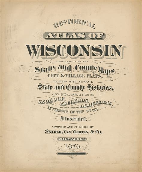 JEFFERSON And KENOSHA Wisconsin 1878 Map Replica Or Genuine Etsy