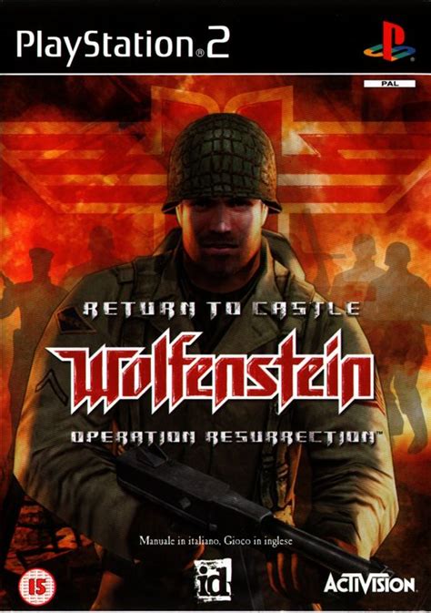 Return To Castle Wolfenstein Operation Resurrection Playstation