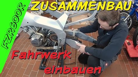 Los Geht Es Mit Dem Zusammenbau Zuerst Das Fahrwerk Yamaha Fzr 600r