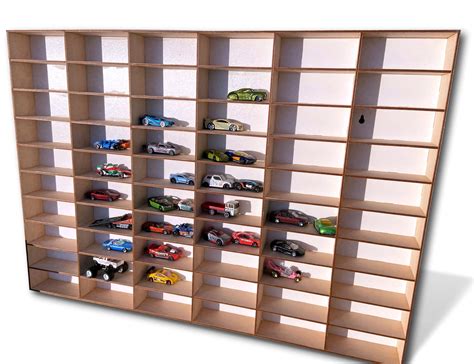 Półka ze sklejki przegródek na duże modele resoraków np Hot Wheels Allegro pl