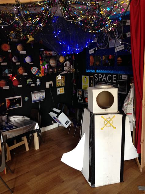 Space Stationrocket Role Play Area In Reception Role Play Areas