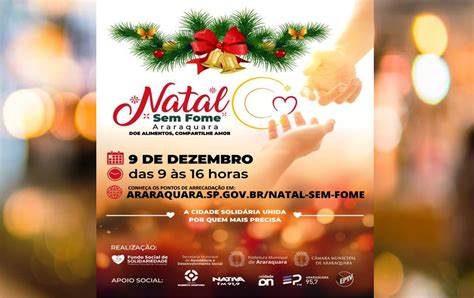 Campanha Natal Sem Fome Ser Realizada No Dia De Dezembro Portal