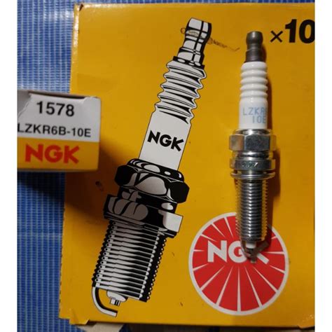 NGK LZKR6B-10E Spark Plug Hyundai Accent Elantra Wigo | Shopee Philippines