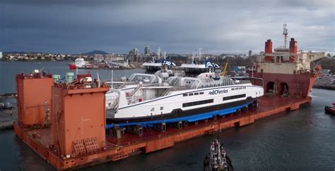 BC Ferries First New Hybrid Electric Vessels Arrive From Europe VIDEO