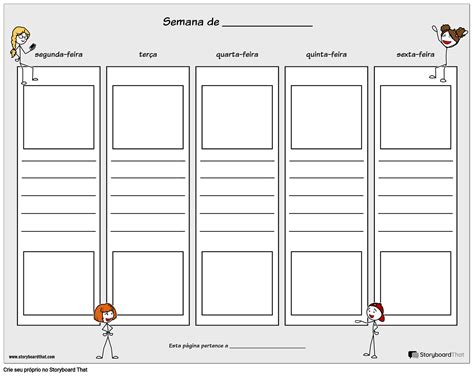 Modelos De Planejador Semanal Gratuitos Criador De Planejador Semanal