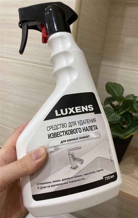 Средство для удаления известкового налета и ржавчины Luxens | отзывы