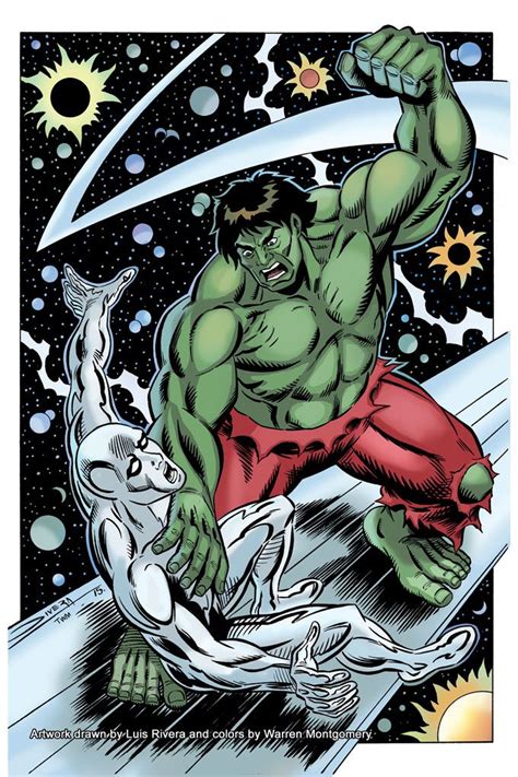 Hulk Vs Silver Surfer In Incredible Hulk Silver Surfer The