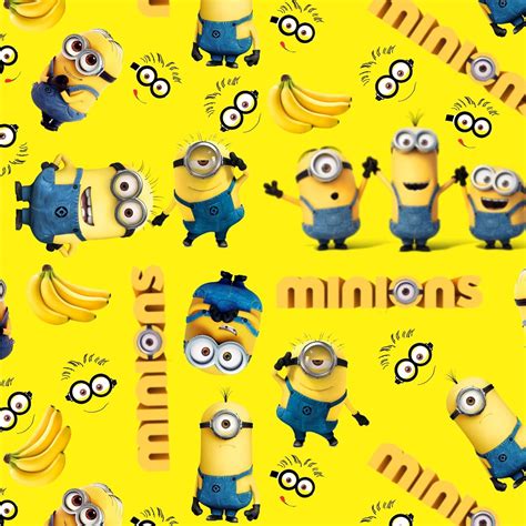 Tecido GABARDINE Estampa Digital 0 50 Cm Minions Banana Shopee Brasil