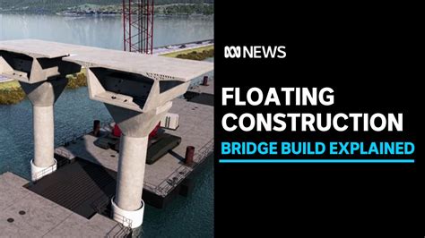 A Floating Construction Site Tasmanias Biggest Bridge Build Explained