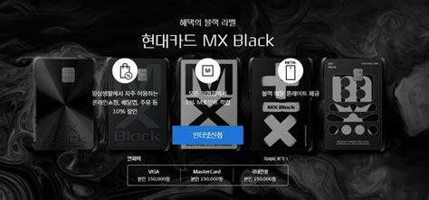 현대카드 Mx블랙 Mxblack 메탈플레이트발급무료 네이버 블로그