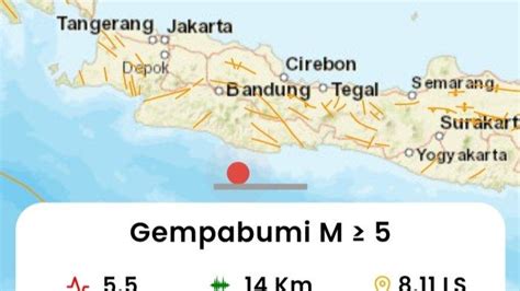 Penjelasan Bmkg Gempa Pangandaran Disebabkan Pergeseran Lempeng Eurasia