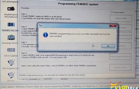 How To Reset Bmw Fem Bdc Mileage Km With Vvdi Bimtool Pro Vvdishop