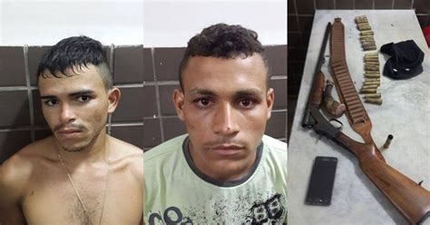 Dupla É Presa Com Espingarda E Balaclava No Bairro Malvinas Em MossorÓ