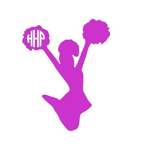 Cheerleading Decals Cheer Car Decal Cheerleading Stickers Cheer