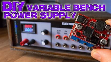 Diy Variable Bench Power Supply Less Than Youtube