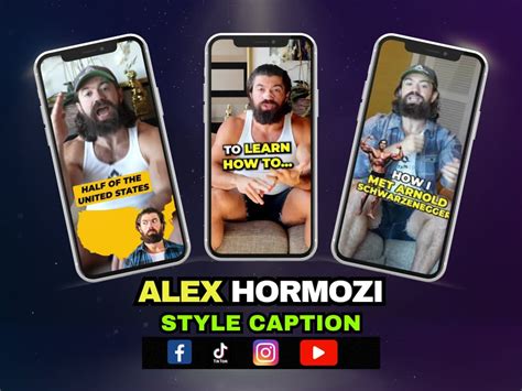 3x Alex Hormozi Style Reel For Your Insta Tiktok Yt Shorts Upwork