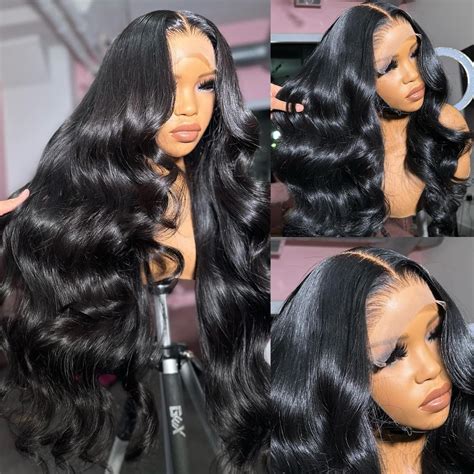 X Upgraded Transparent Lace Closure Wig Human Hair Wear And Go