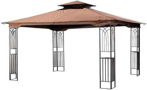 Regency 10x12 Gazebo With Mosquito Netting Plant Rings Corner Shelves And Center Hook