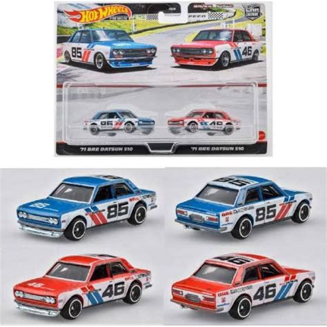 Jual Hot Wheels Premium Car Culture Two Pack BRE Datsun 510 Shopee Indonesia