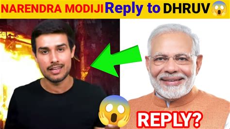 PM Narendra Modi Indirect Reply To Dhruv Rathee Dhruv Rathee New