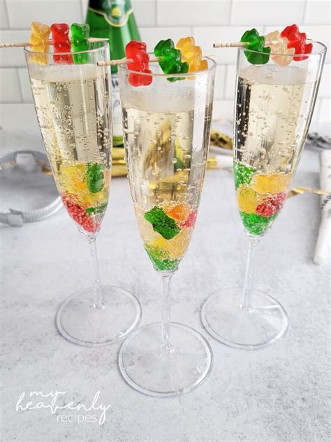 Gummy Bear Drinks For New Year S Eve My Heavenly Recipes