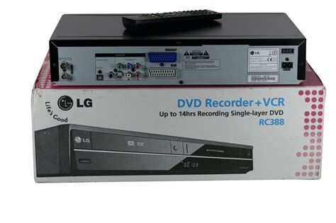 LG RC388 VHS DVD Combi Recorder VCRShop