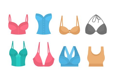 Bra Vector Collection 156310 Vector Art At Vecteezy