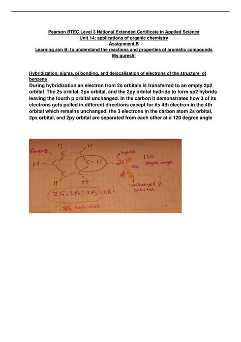 Btec Applied Science Unit Learning Aim B Unit Applications