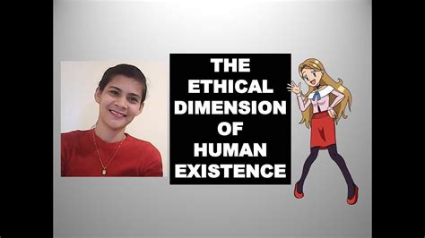 Lesson 1 The Ethical Dimension Of Human Existence YouTube