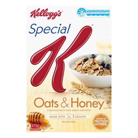 Buy Kelloggs Special K Cereal Multigrain Oats Honey 475g Online At