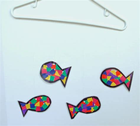 Rainbow Fish Craft | What Can We Do With Paper And Glue