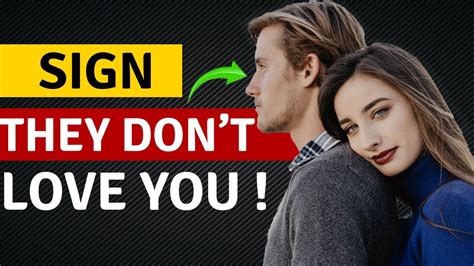 25 Signs Your Partner Doesn’t Love You Youtube